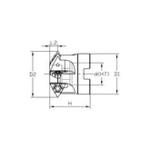 DH4/5/6/47SC D42/48/50/63-16/22/27-16/22U Threading Toolholder - Makotools Industrial Supply Tools for Metal Cutting